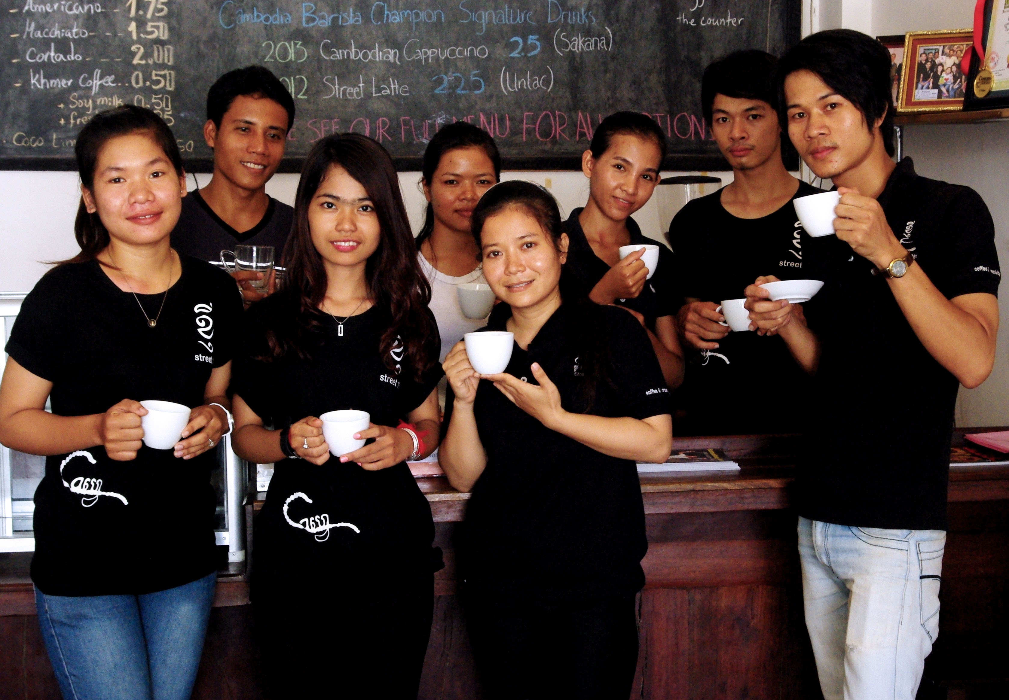 Kinyei Cafe Team