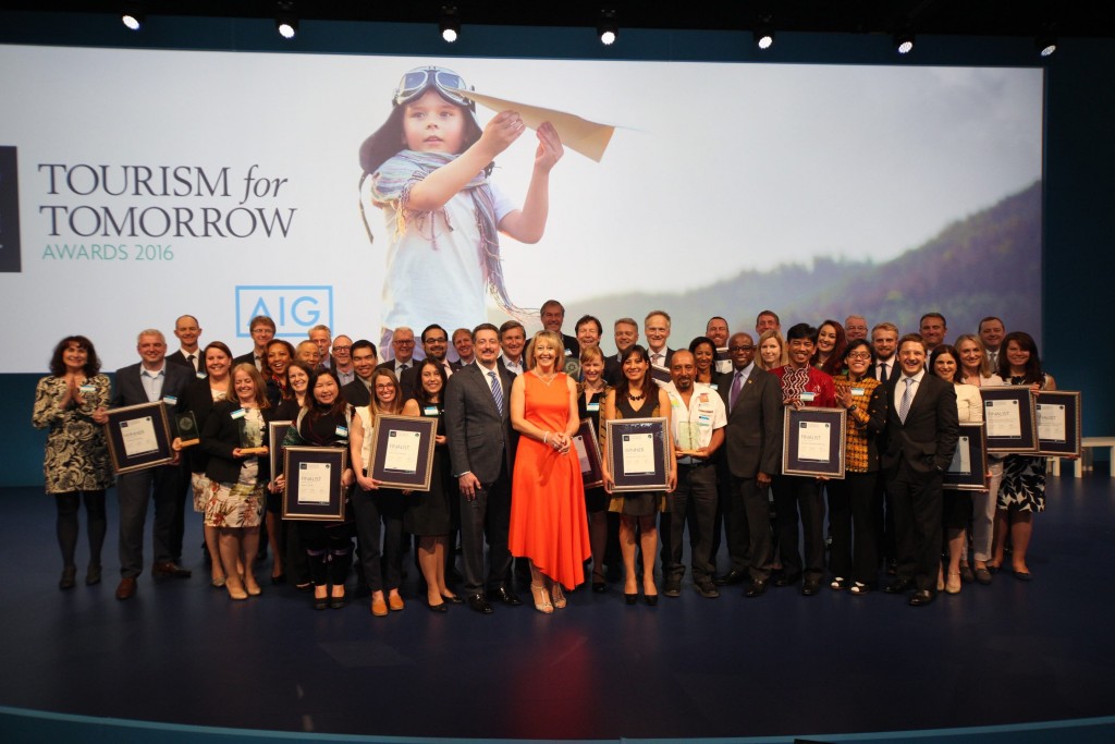 Finalists and winners of 2-16 Tourism for Tomorrow Awards